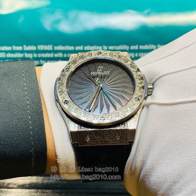 宇舶手錶 恒寶HUBLOT經典融合系列 WildCustoms自動上鏈腕表 宇舶高端男士腕表  hds1713